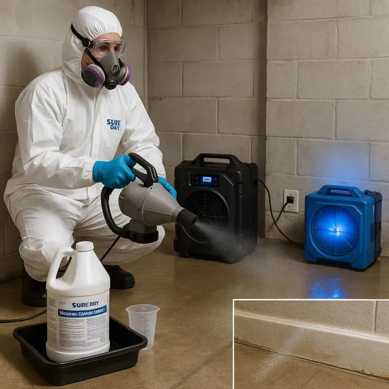 Sanitization and Odor Removal process in Mount Hood Village, OR