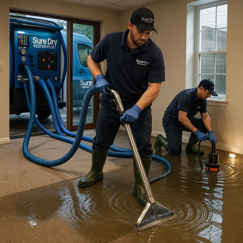 Water Extraction and Removal process in Mount Hood Village, OR
